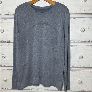Lululemon Swiftly Tech Long Sleeve Tee Heather Gray